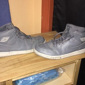 High top Air Jordan 1s